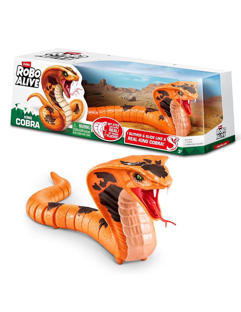 Figura de acción articulada King Cobra con movimiento