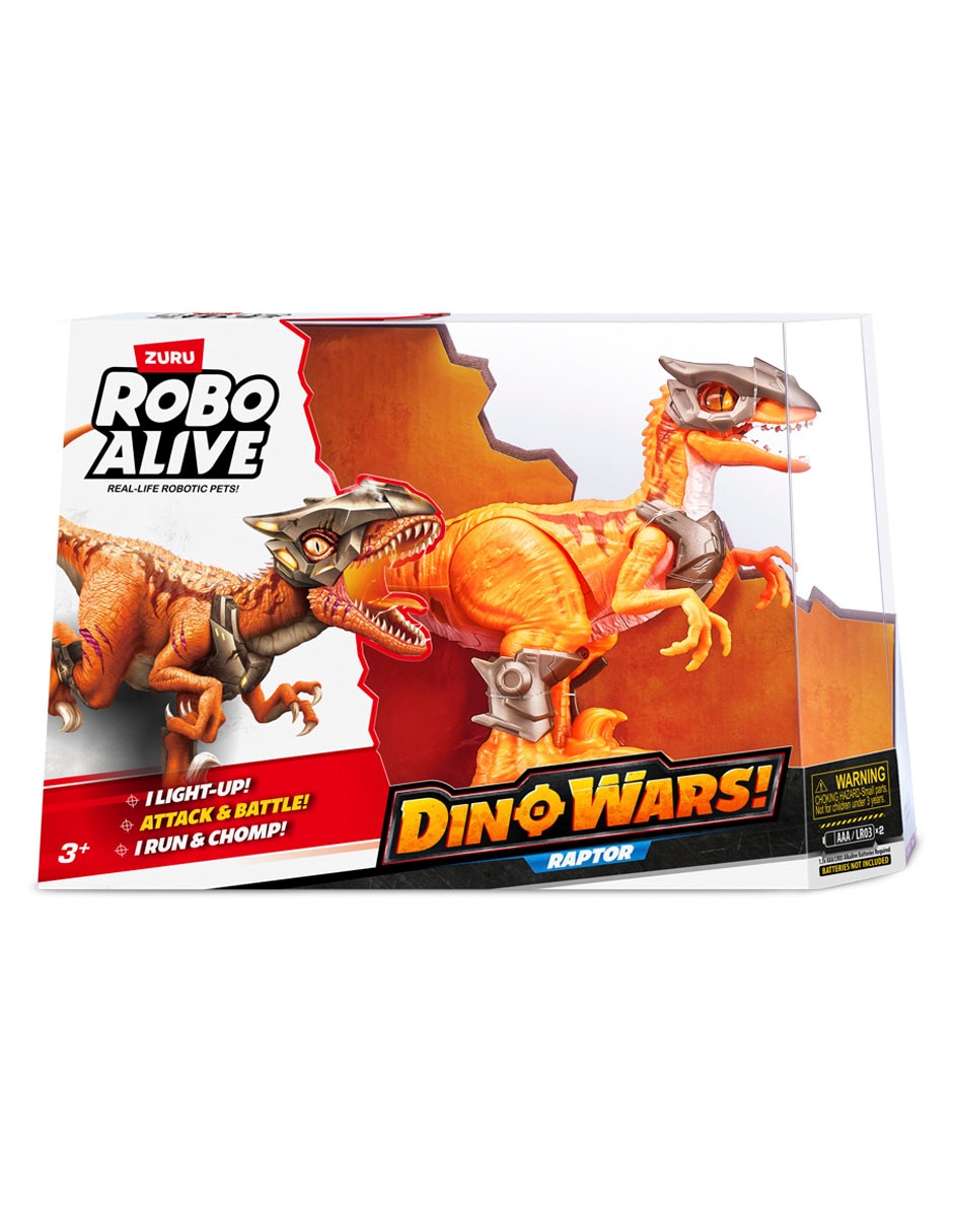 Figura de acción articulada Dino wars con luz y movimiento 2