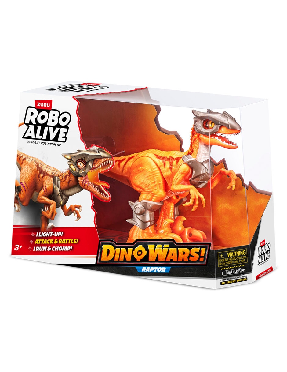 Figura de acción articulada Dino wars con luz y movimiento 3