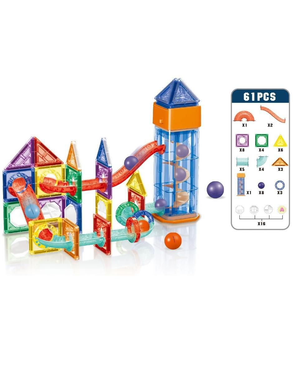 Set de bloques de construcción magnéticos 3 3D hd130a 2