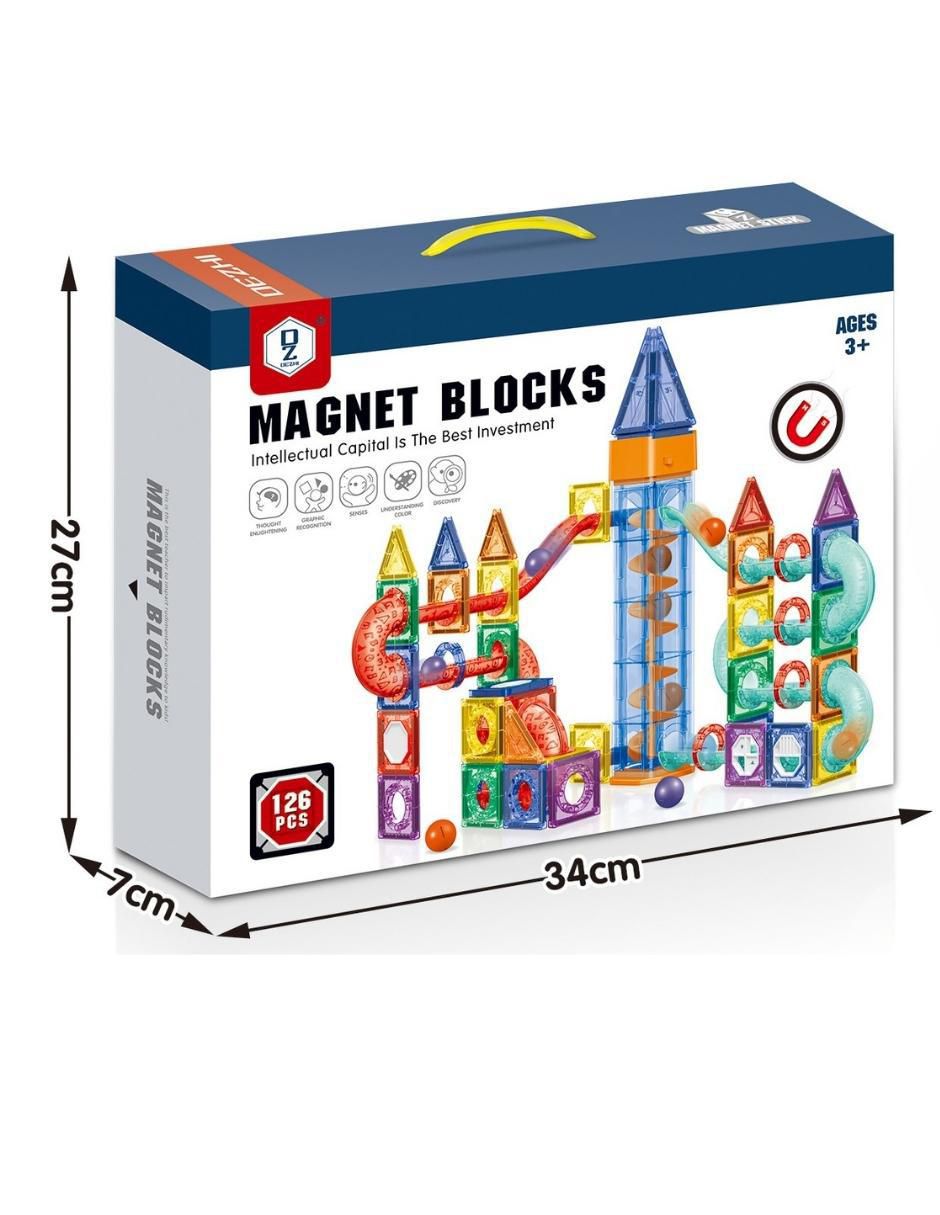 Set de bloques de construcción magnéticos 3D hd131a 5
