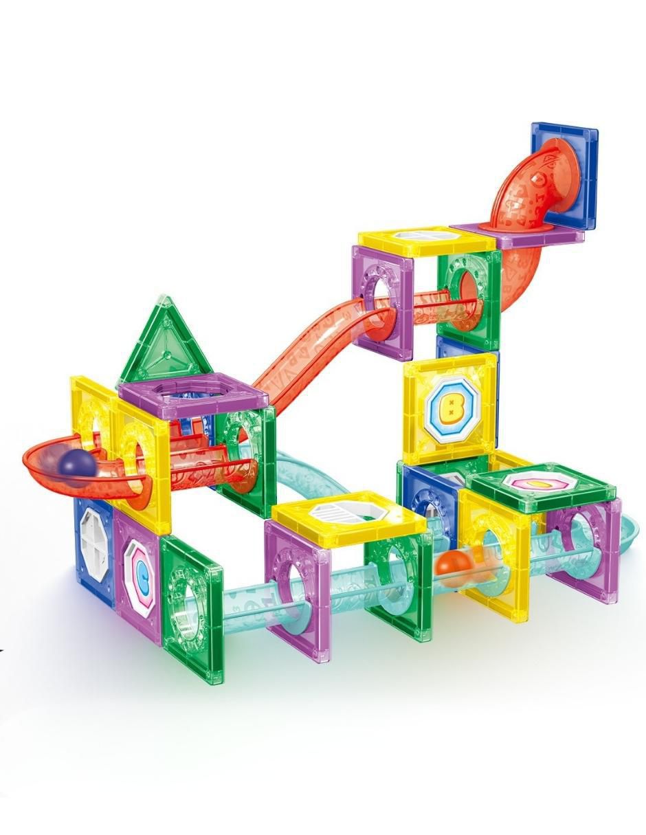 Set de bloques de construcción magnéticos 3D hd385a