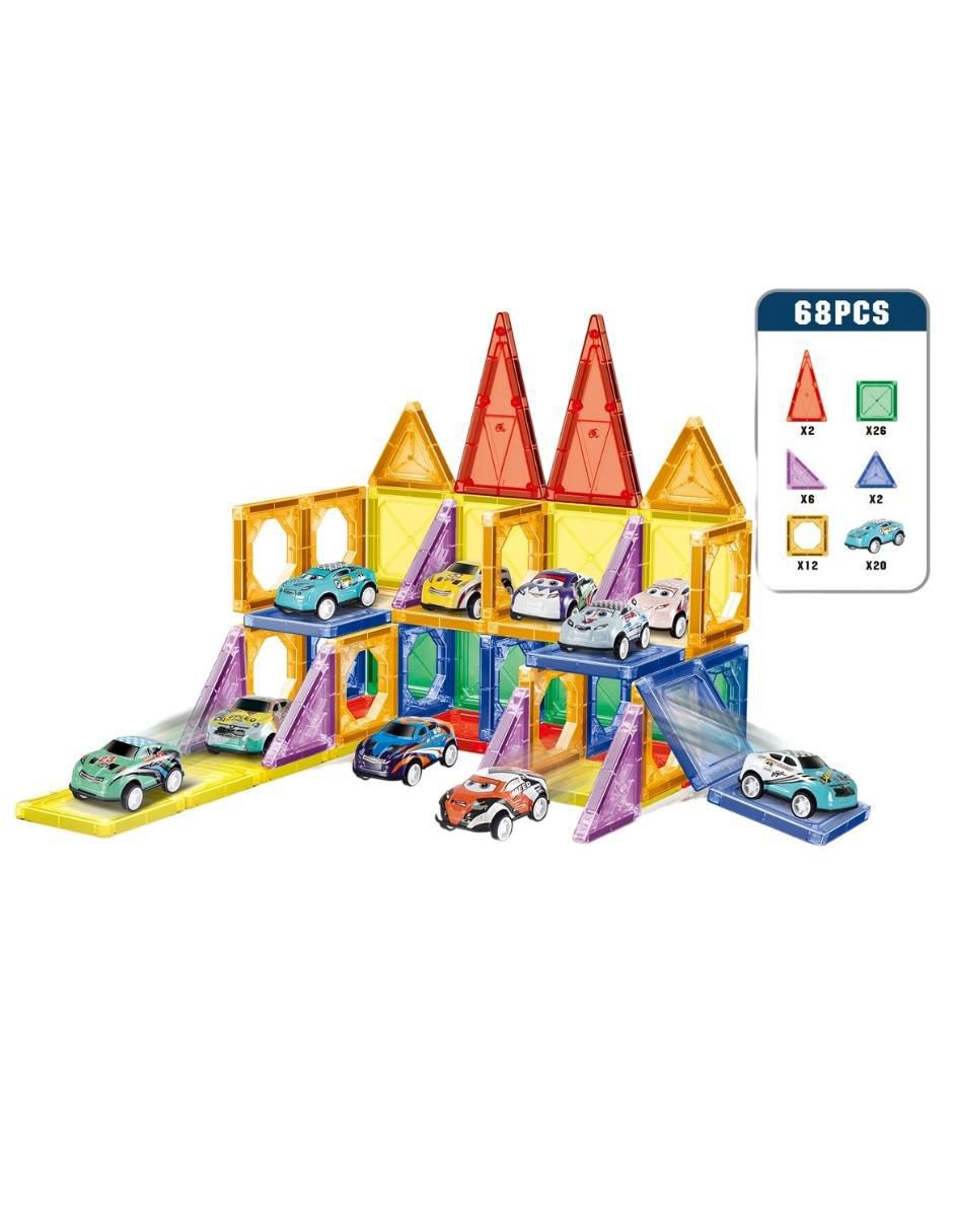 Set de bloques de construcción magnéticos 3D hd119a 2