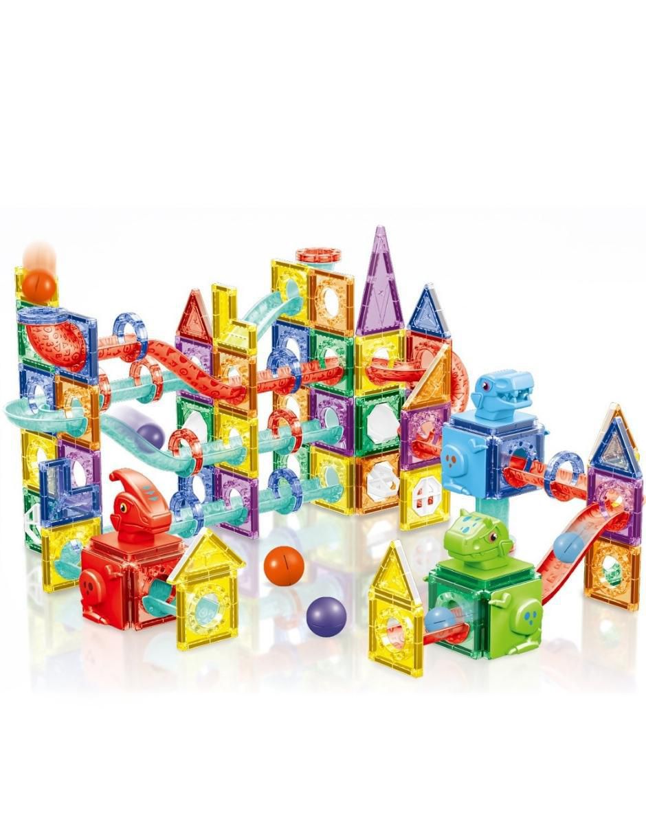 Set de bloques de construcción magnéticos 3D hd129a Set de bloques de construcción magnéticos 3D hd129a
