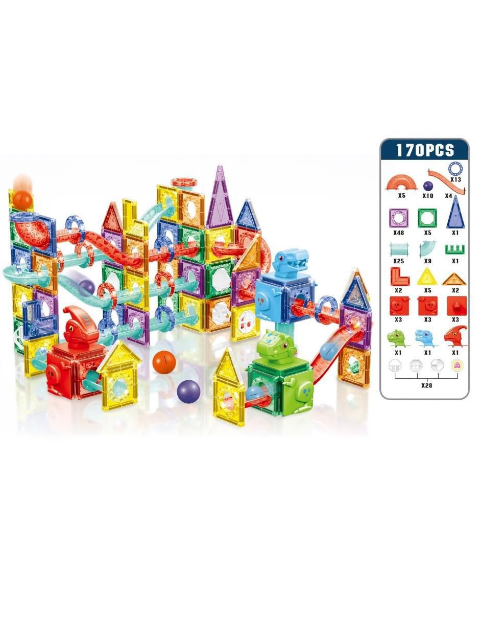 Set de bloques de construcción magnéticos 3D hd129a 2