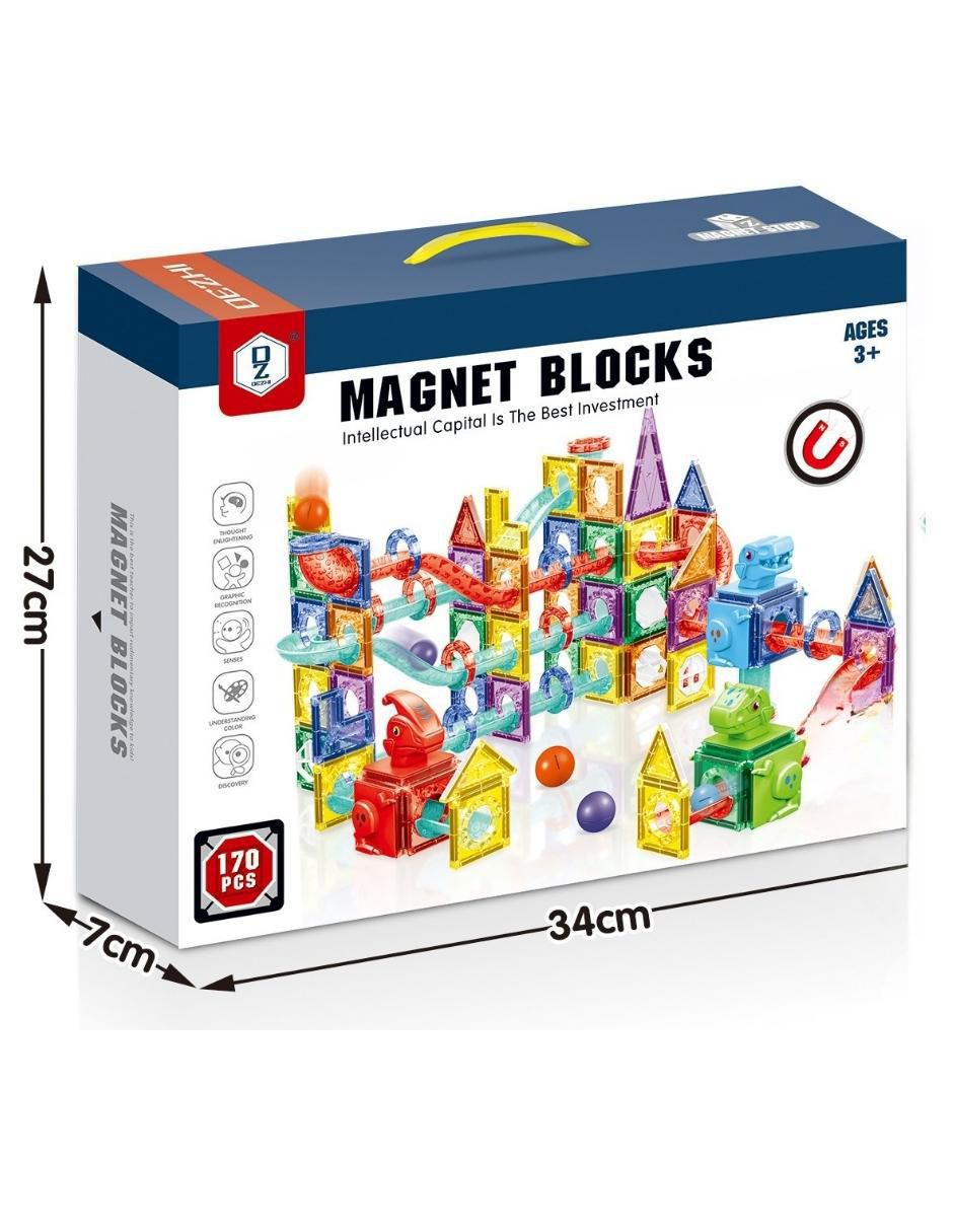 Set de bloques de construcción magnéticos 3D hd129a 5