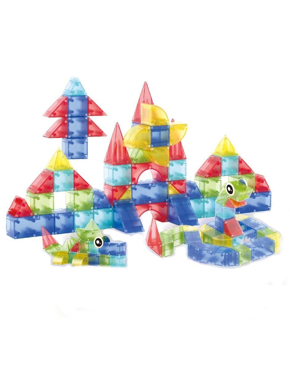 Set de bloques de construcción magnéticos 3D hd143a