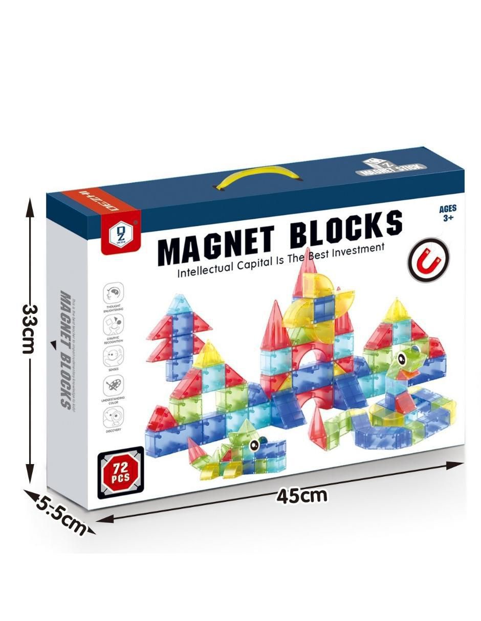 Set de bloques de construcción magnéticos 3D hd143a 5