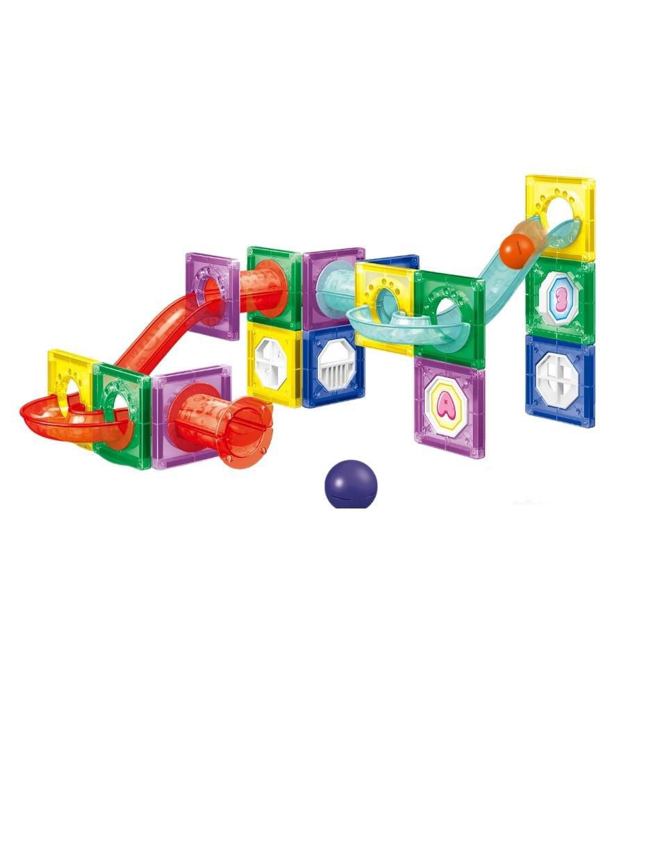Set de bloques de construcción magnéticos 3D hd384a