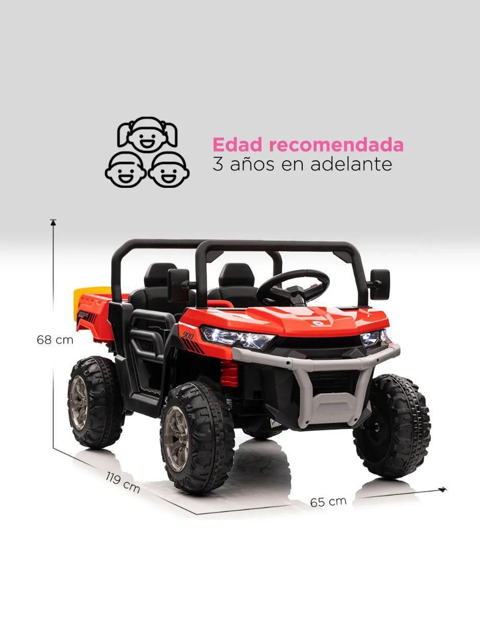 Automóvil montable Vanlig de batería