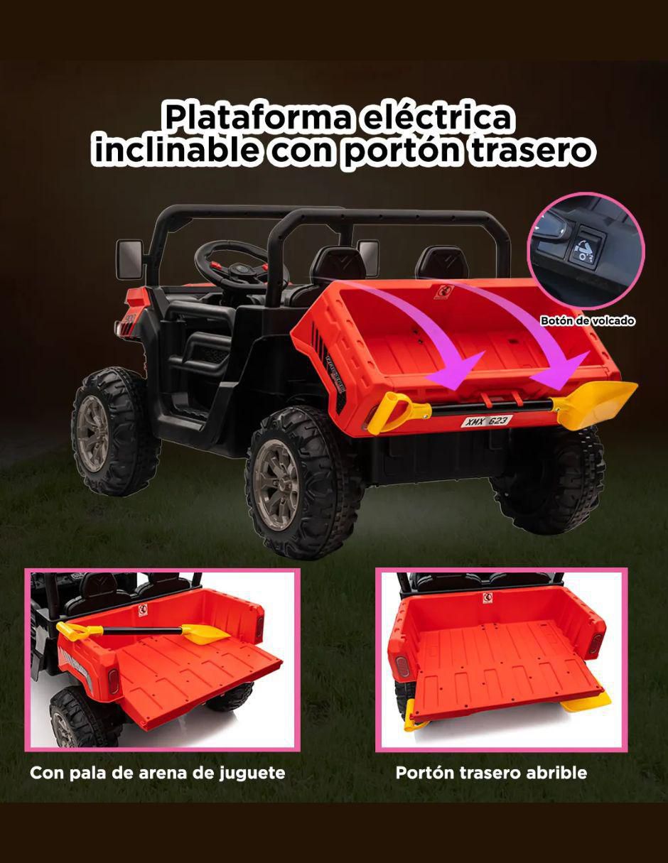 Automóvil montable Vanlig de batería