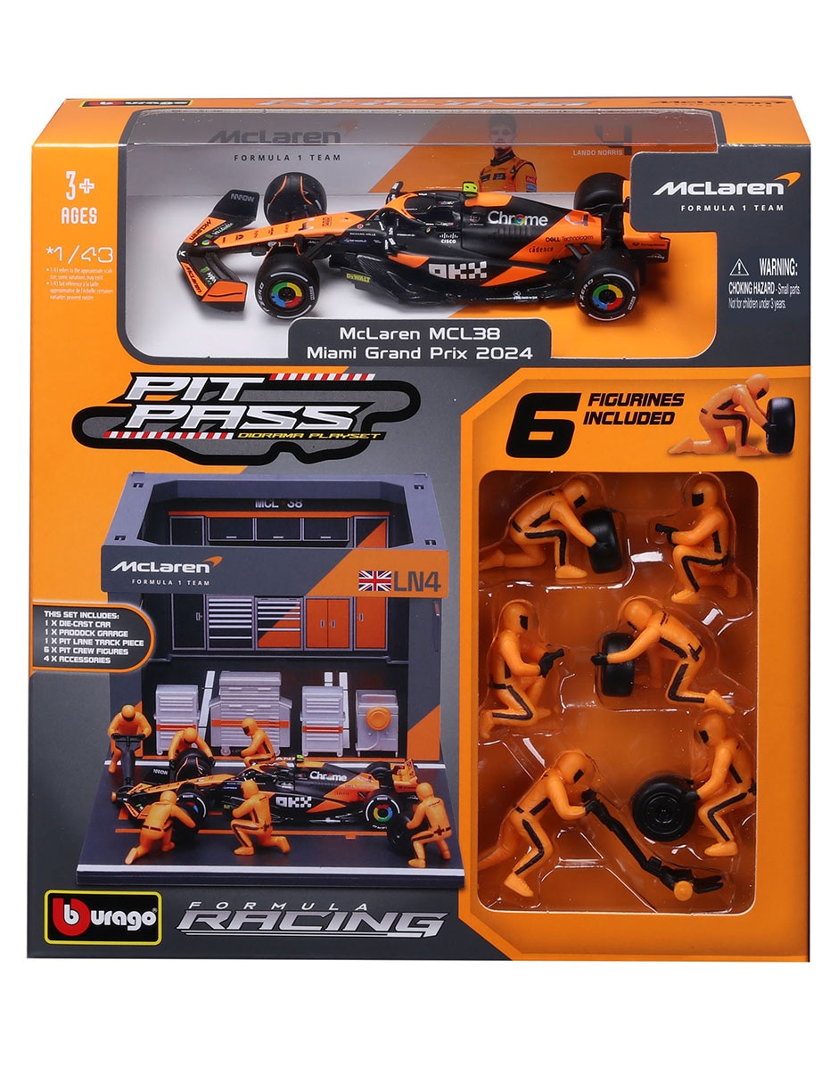 Pits Stop Diorama McLaren MCL38