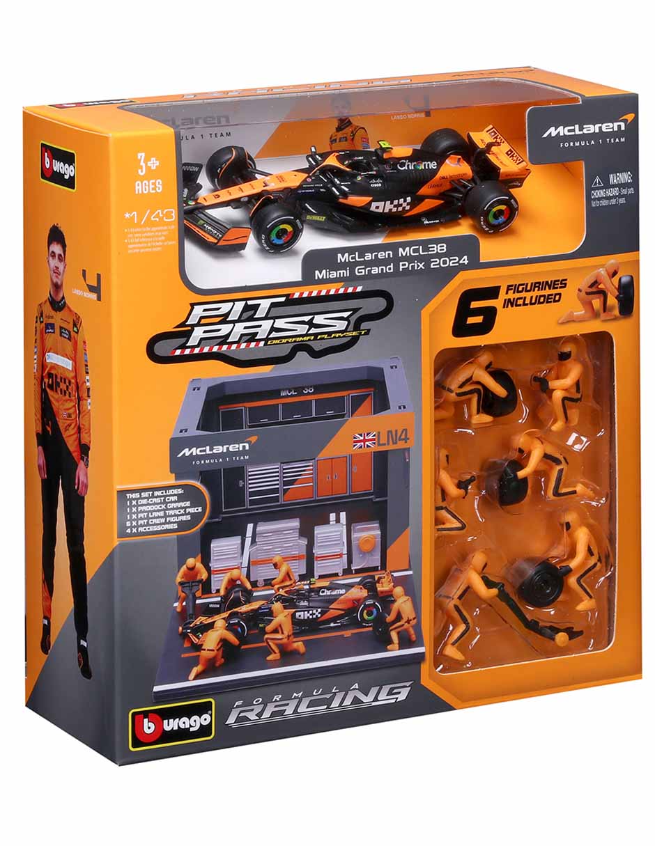 Pits Stop Diorama McLaren MCL38 3