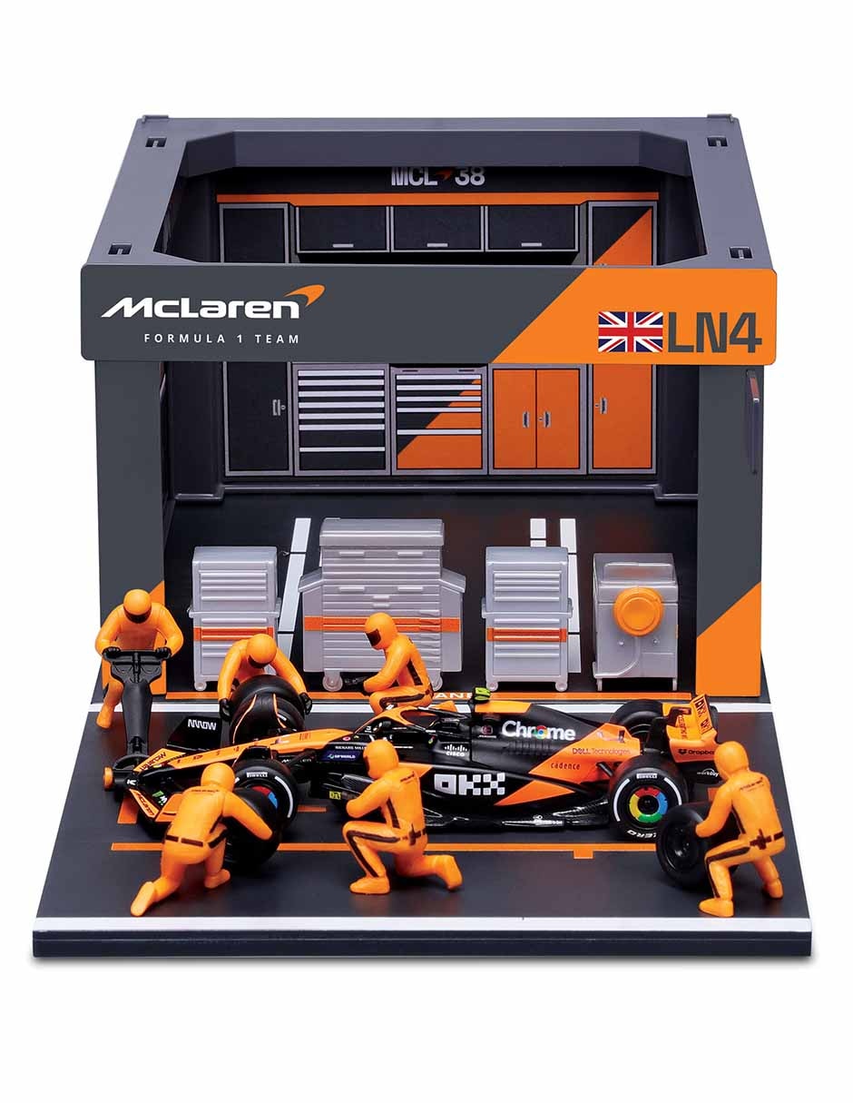Pits Stop Diorama McLaren MCL38 6
