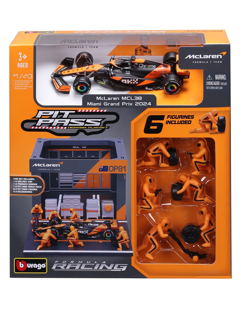 Pits Stop Diorama McLaren MCL38