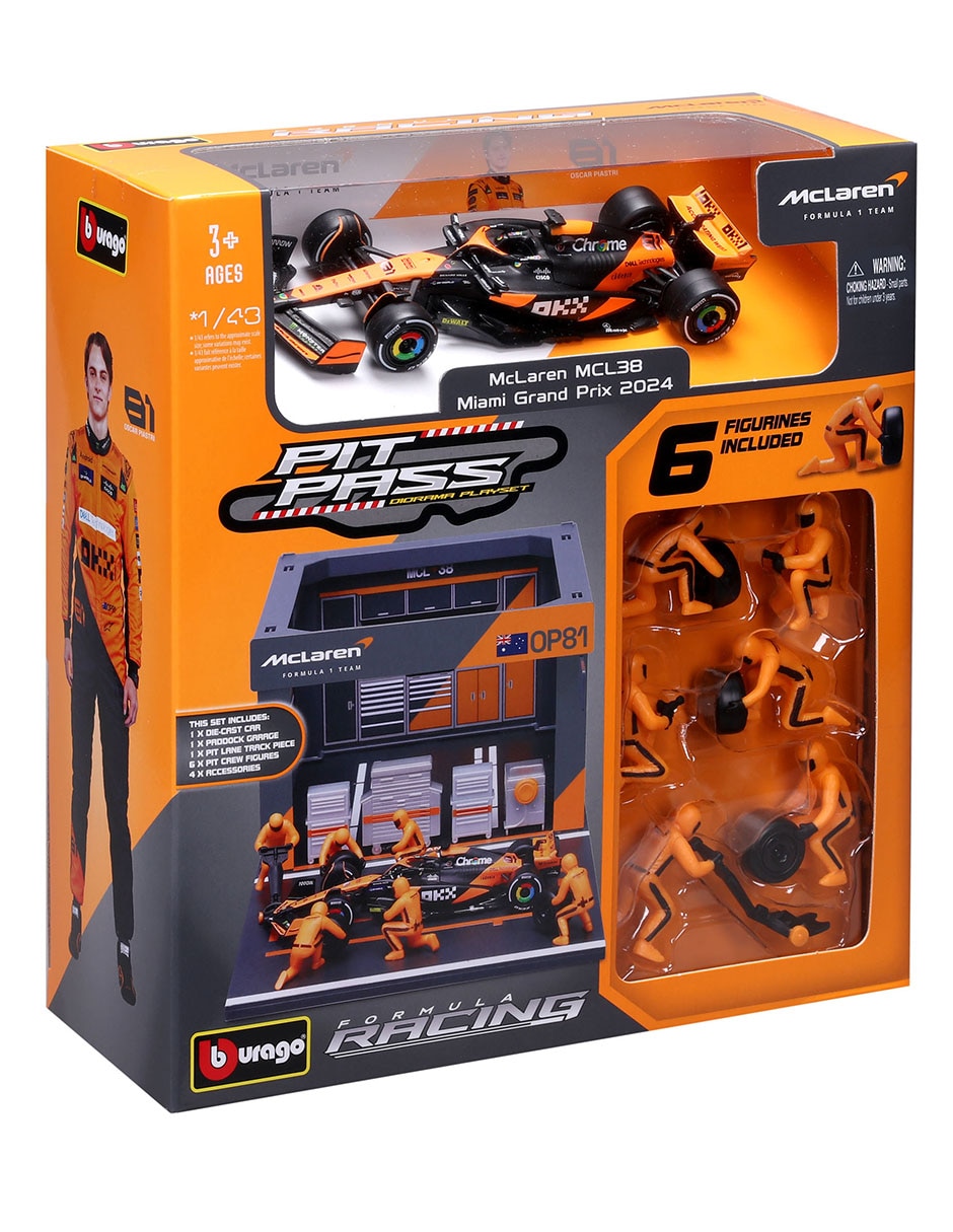Pits Stop Diorama McLaren MCL38 3