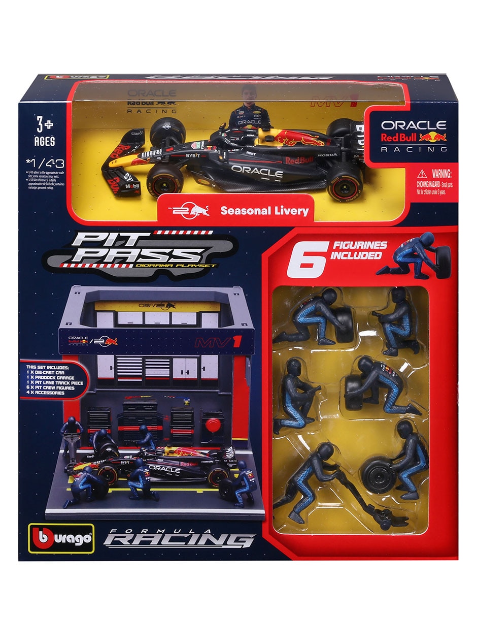 Pits Stop Diorama Red Bull Racing