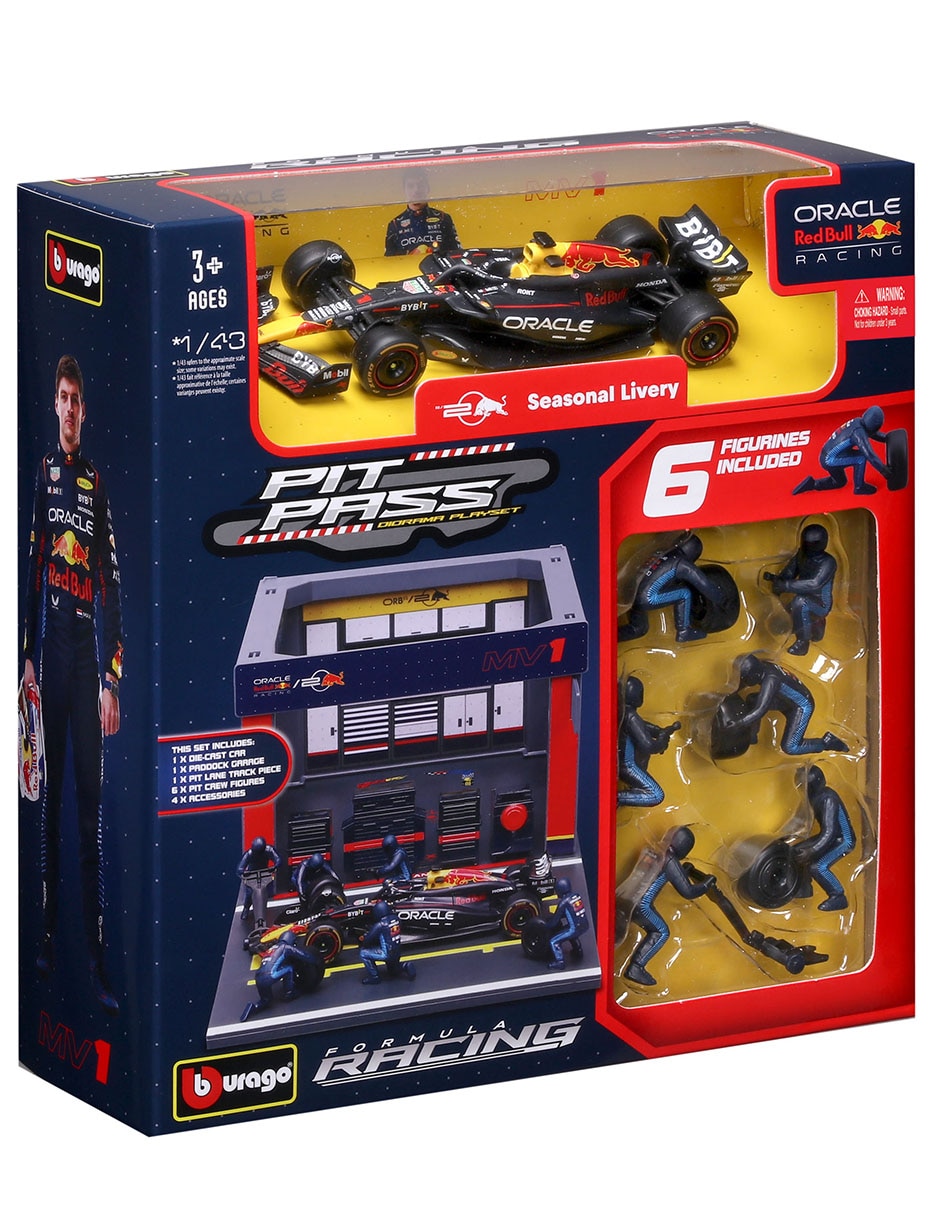 Pits Stop Diorama Red Bull Racing 3