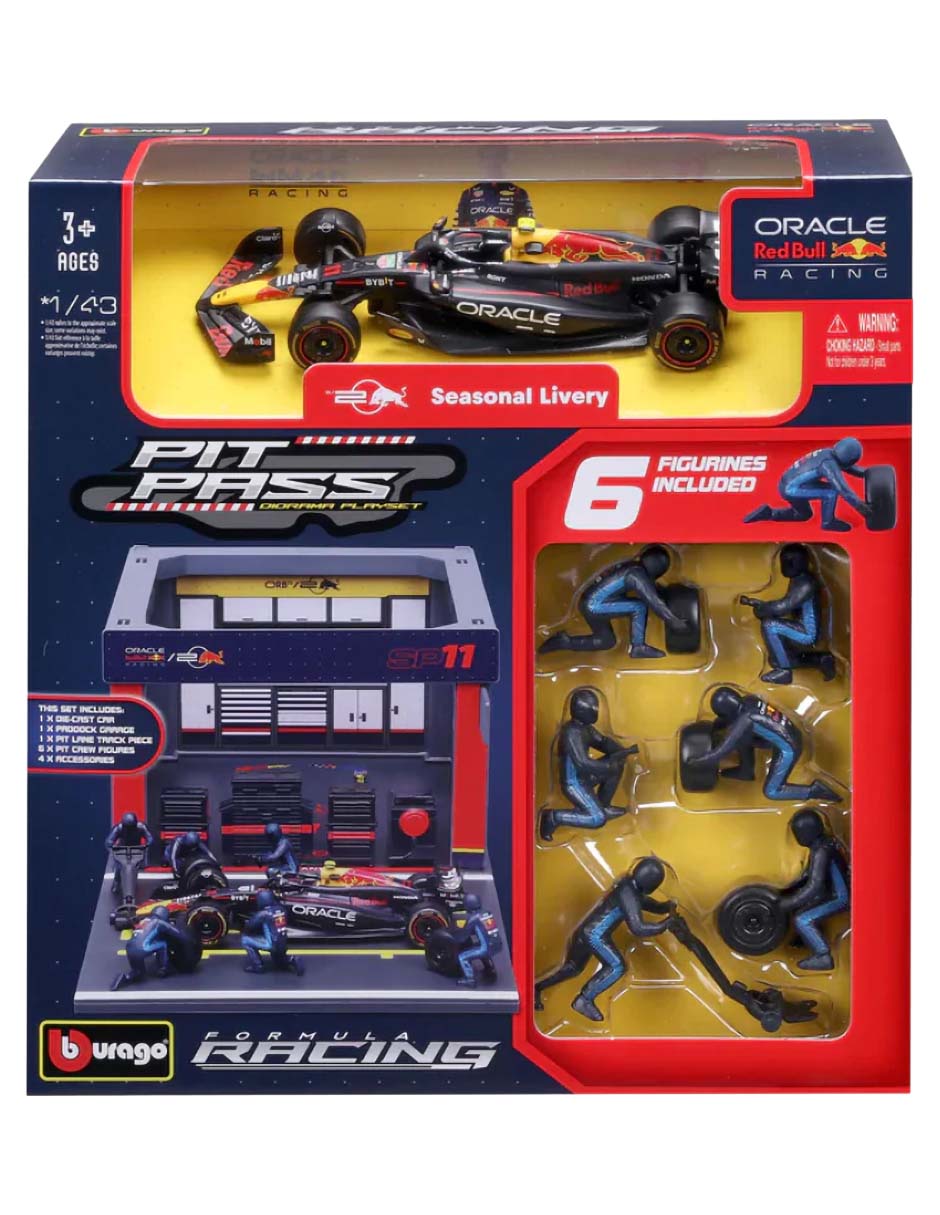 Pits Stop Diorama Red Bull Racing 3