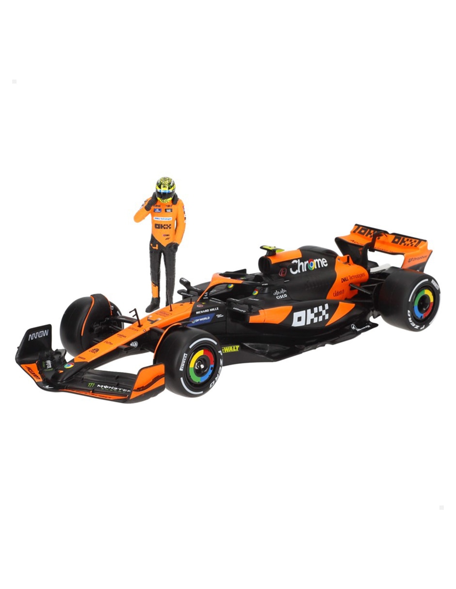Vehículo a escala mclaren f1 mcl38 Lando Norris