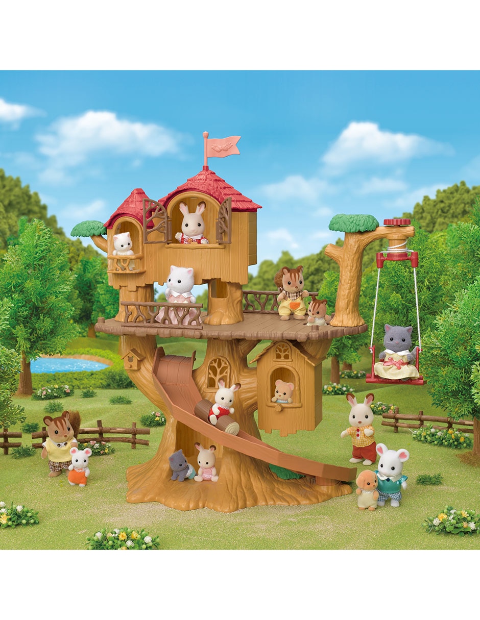 Adventure Tree House Playset Sylvanian Families 3
