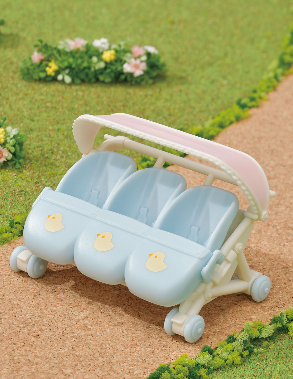 Carrito de Trillizos Sylvanian Families 2