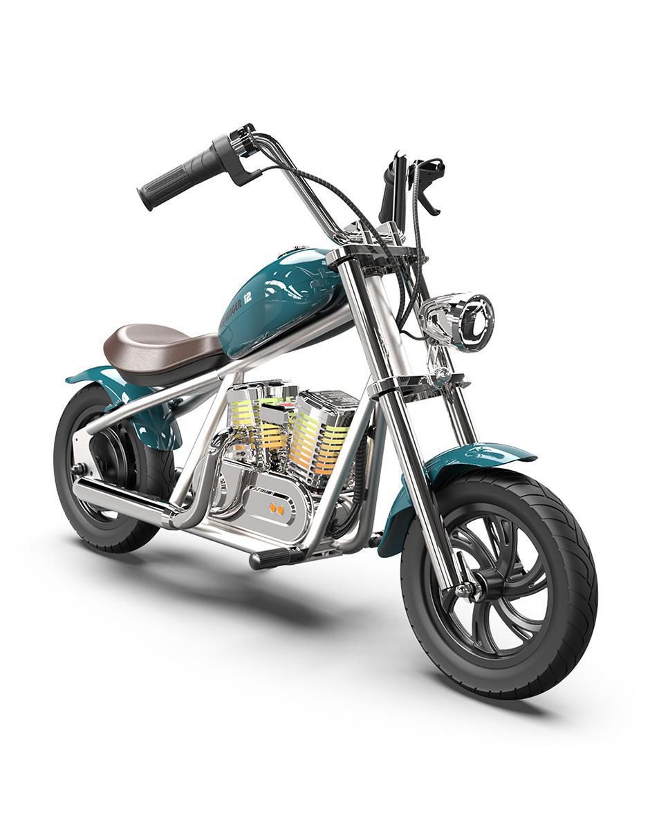 Moto montable Challenger recargable 3