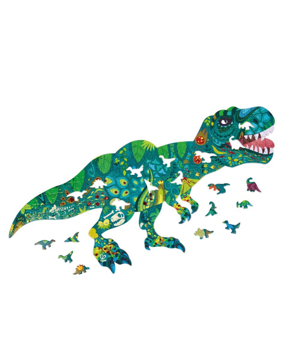 Rompecabezas de dinosaurio 203 piezas