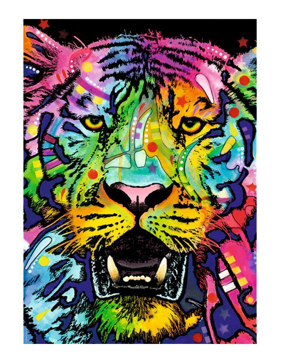 Rompecabezas Animales Dean Russo - Tigre 1000 piezas 2