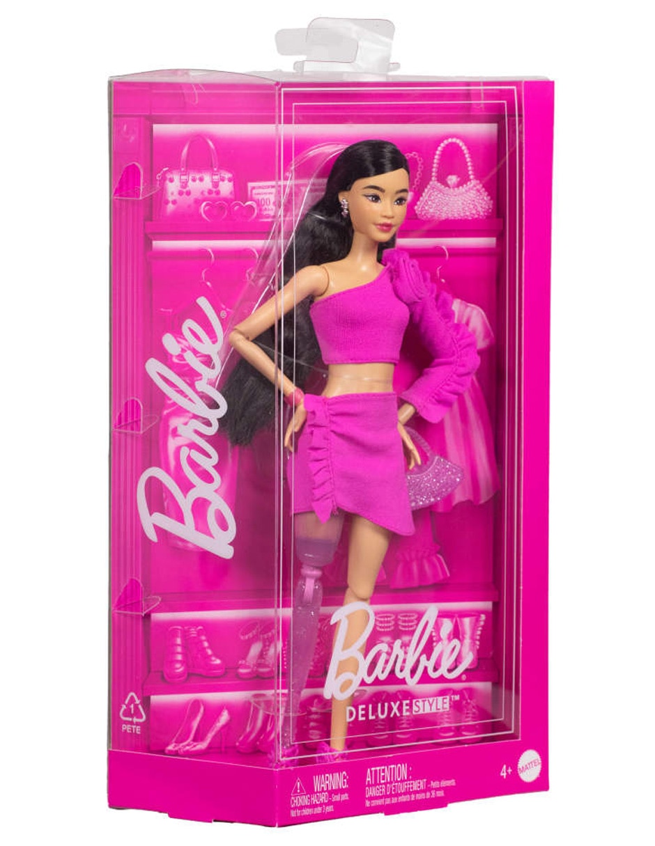 Muñeca Fashionista Barbie Deluxe 6