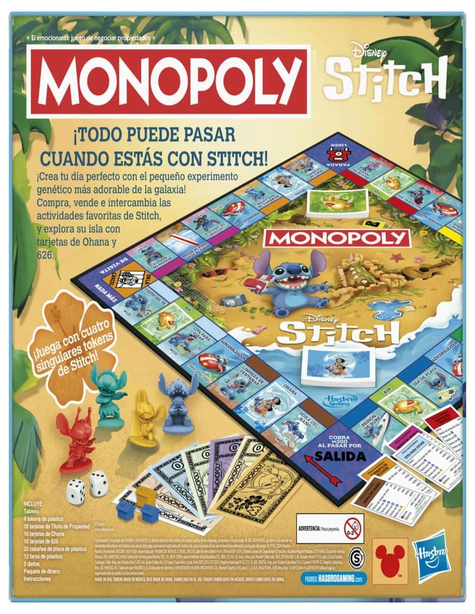 Stitch Monopoly 4