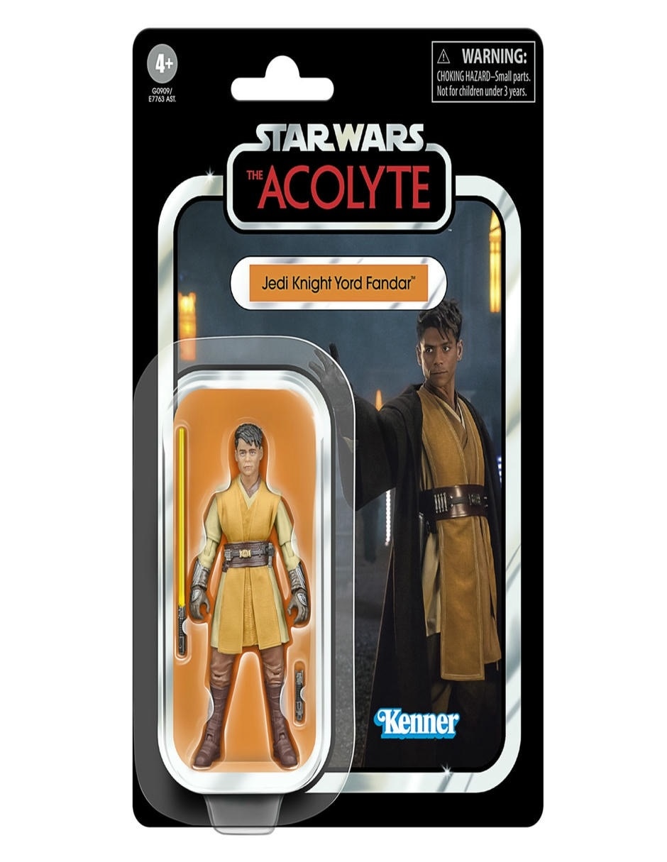Figura de acción articulada : The Acolyte Jedi Knight Yord Fandar vintage Star Wars 2