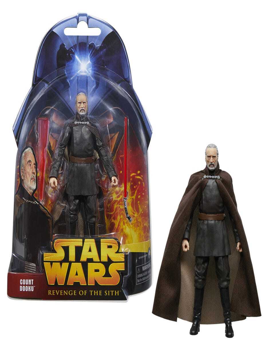 Figura de acción articulada : La Venganza De Los Sith Conde Dooku collectors Star Wars 3