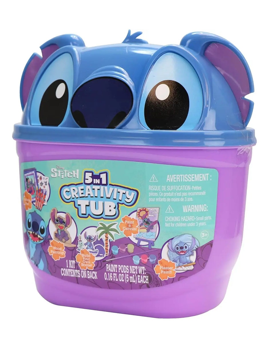 Creativity Tub Stitch 5 en 1 Disney juego recreativo bebé unisex Creativity Tub Stitch 5 en 1 Disney juego recreativo bebé unisex