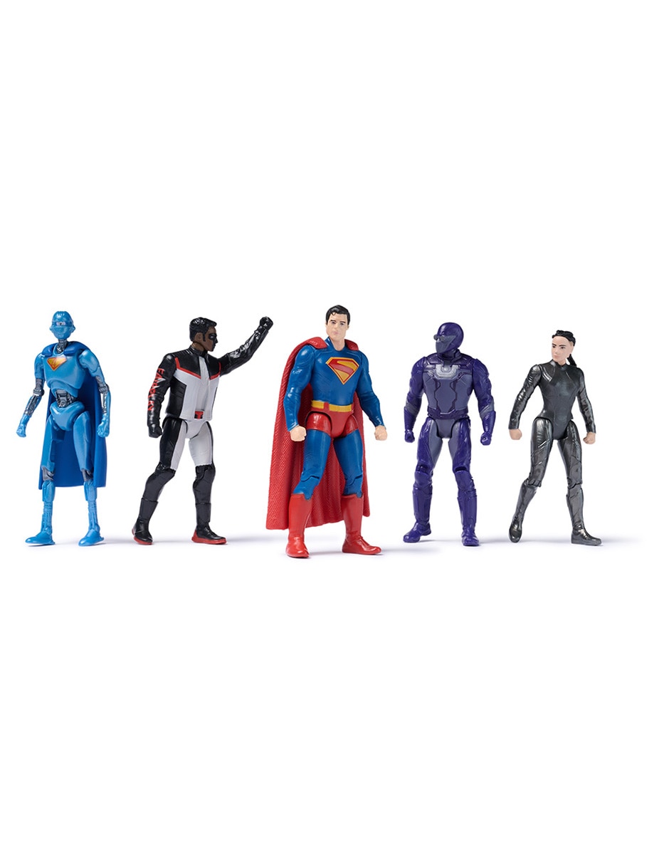 Set figuras acción articuladas DC superman especial