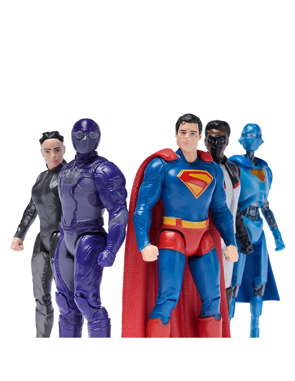 Set figuras acción articuladas DC superman especial 3