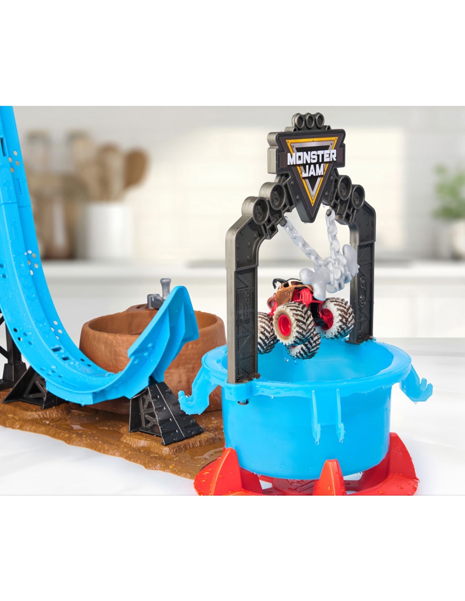 Set Monster truck playset lavado extremo 5