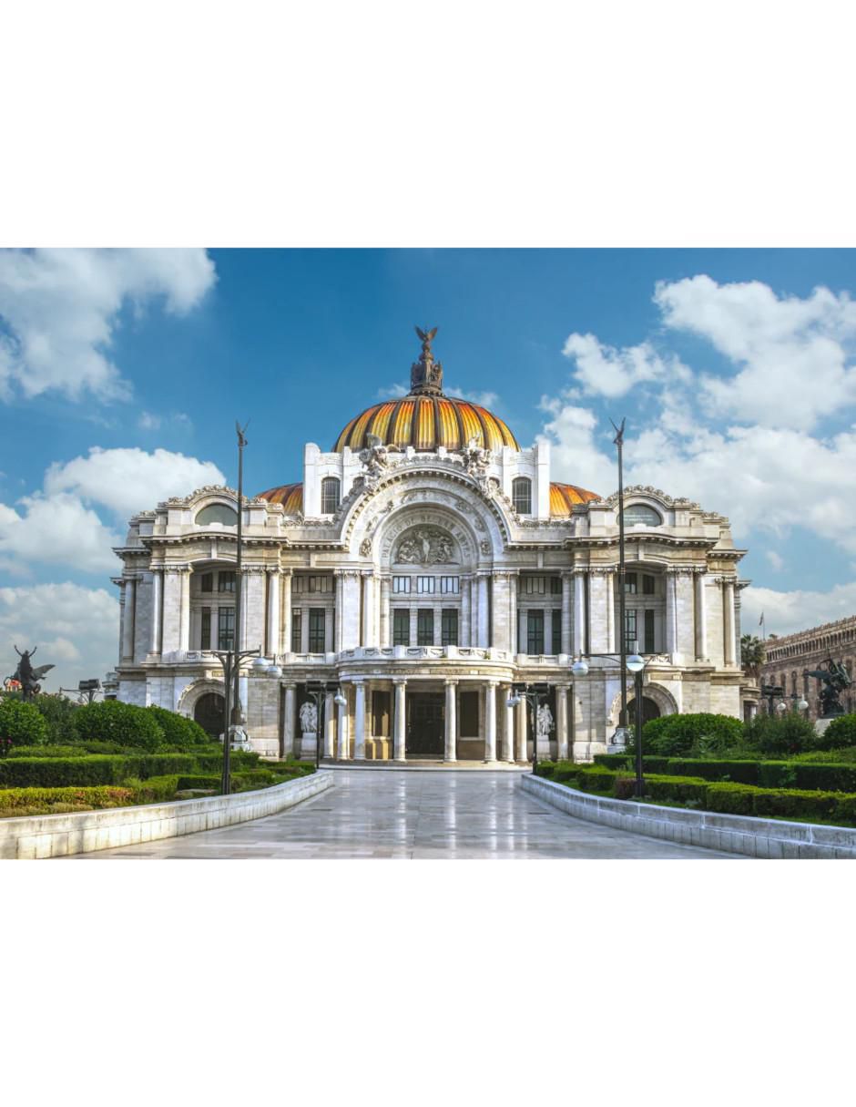 Rompecabezas Palacio de bellas artes Viva México 1000 piezas 2