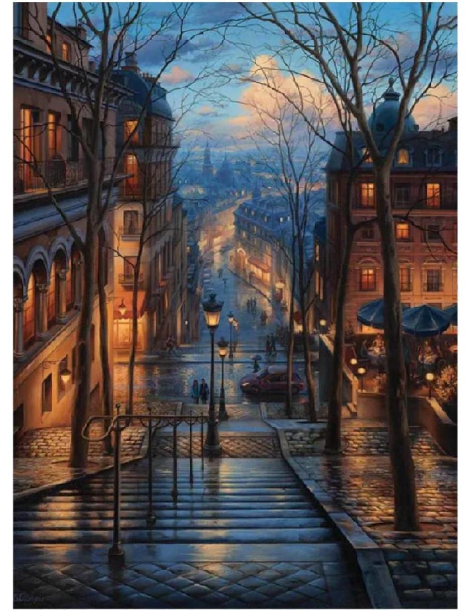 Rompecabezas Montmartre París 1000 piezas 2