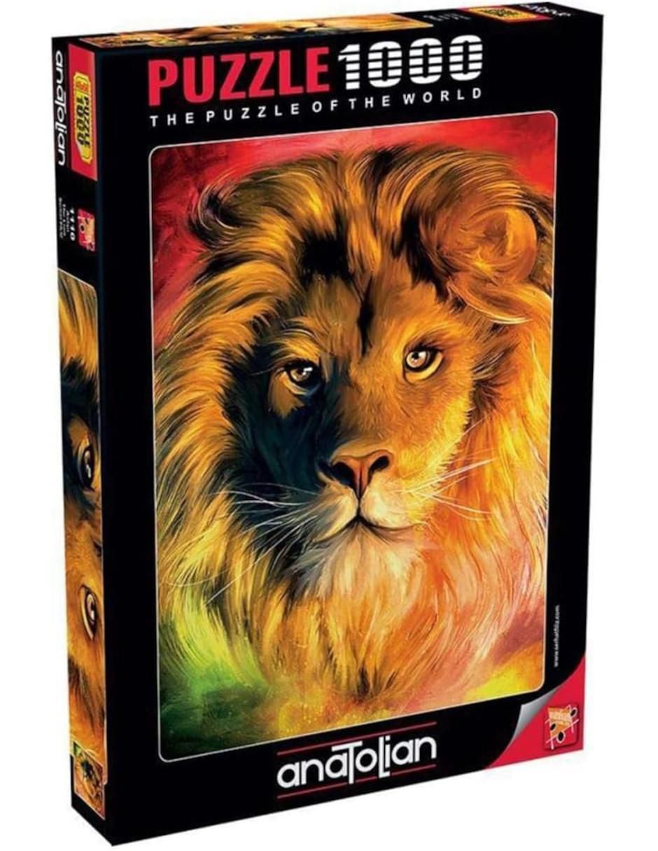 Rompecabezas Animales León Anatolian 1000 piezas Suburbia
