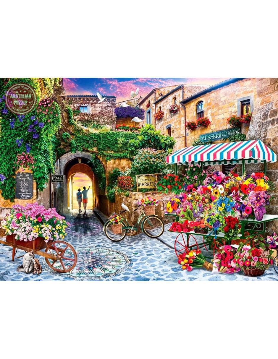 Rompecabezas Mercado de flores Cicek Pazari 1000 piezas 2
