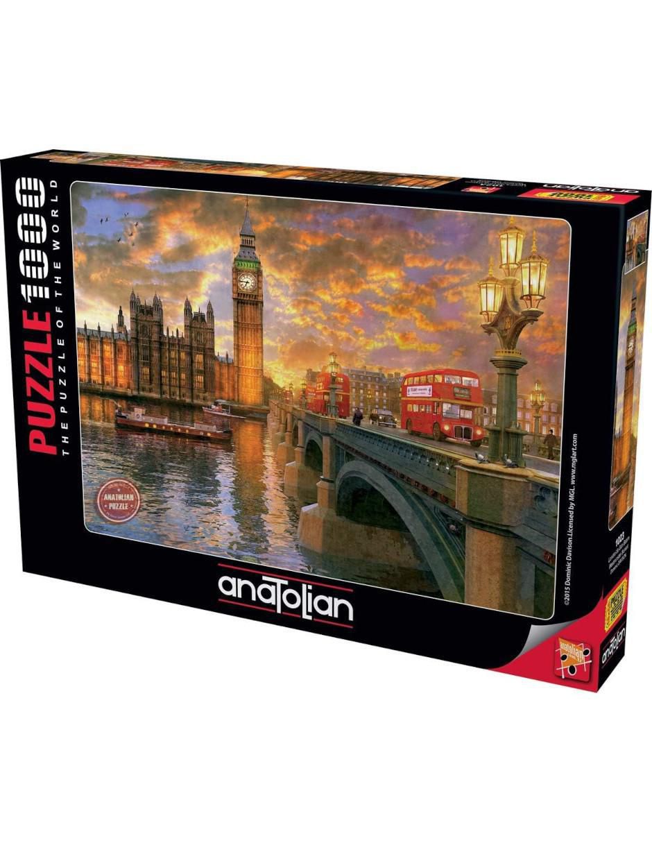 Rompecabezas Obras de arte Dominic Davidson Londres Westminster 1000 piezas Rompecabezas Obras de arte Dominic Davidson Londres Westminster 1000 piezas
