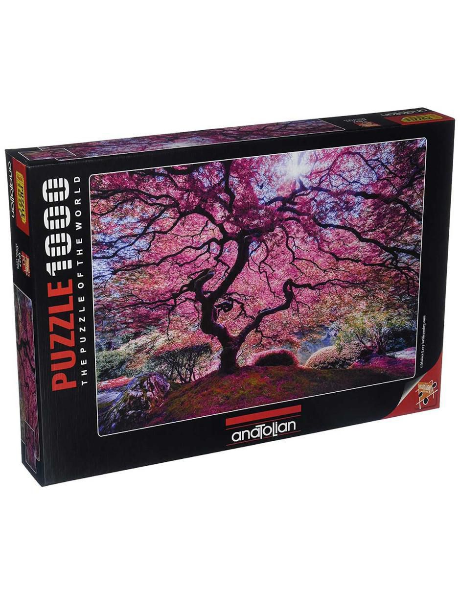 Rompecabezas Artistas modernos Moises Levy Árbol rosa 1000 piezas Rompecabezas Artistas modernos Moises Levy Árbol rosa 1000 piezas
