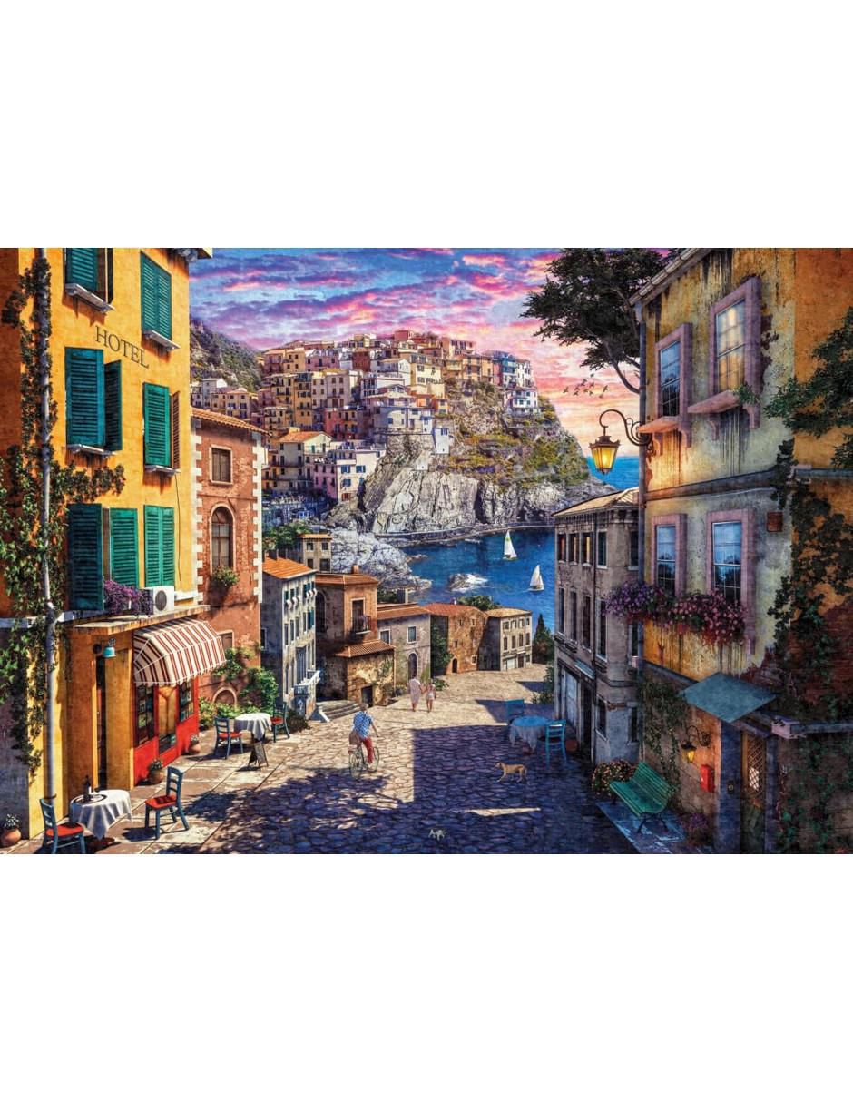 Rompecabezas Italia Mediterránea Dominic Davison Costa Italiana 3000 piezas 2