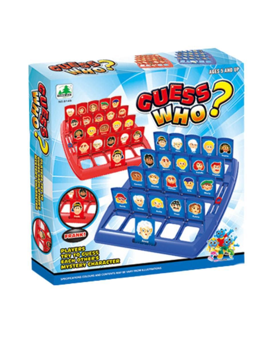 juego de mesa familiar Guess Who Adivina quién es el personaje 3