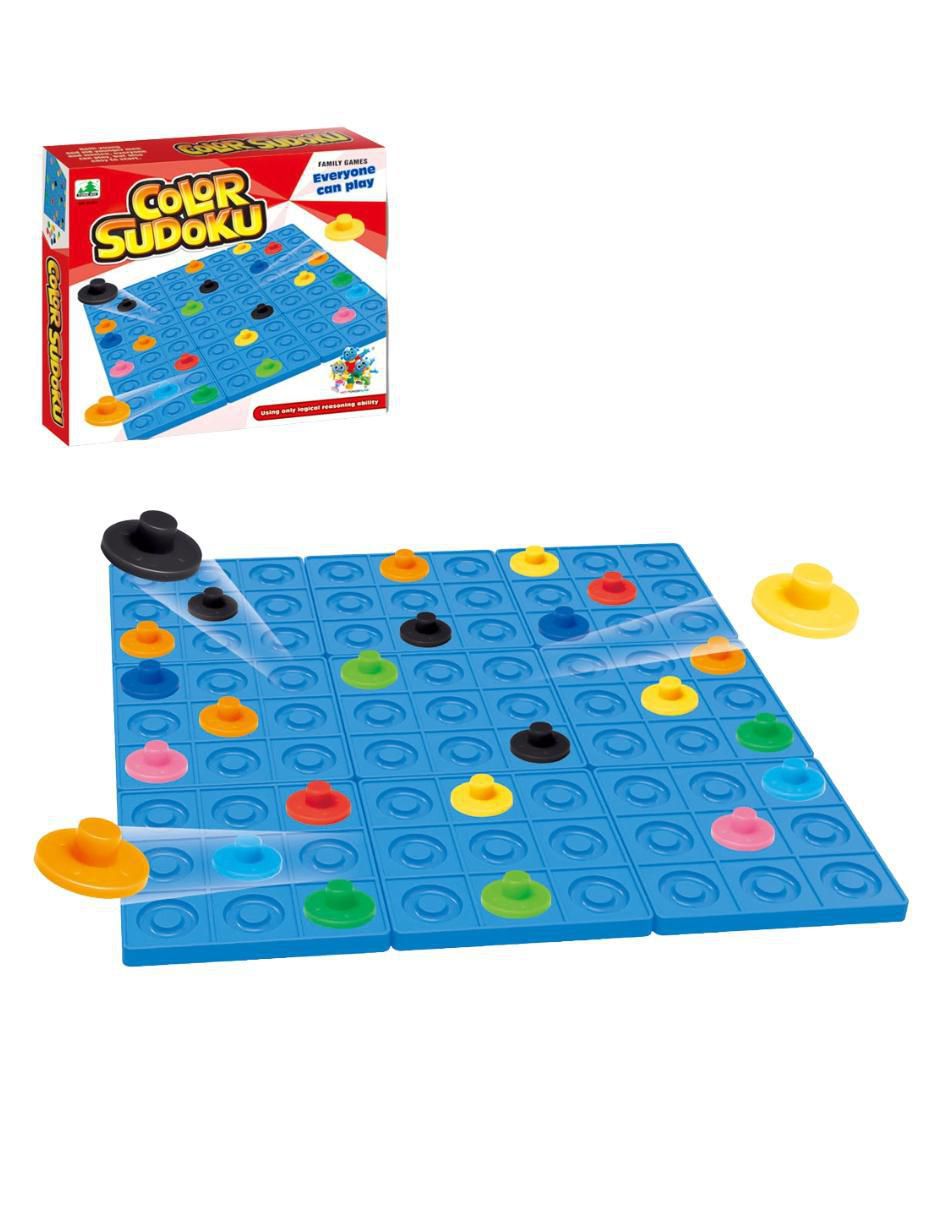 juego de mesa Stem Sudoku de color Desafío lógico y creativo