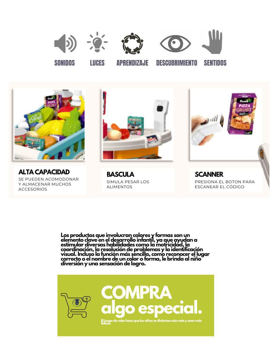 Juego de rol hogar juguete con luz y sonido 4