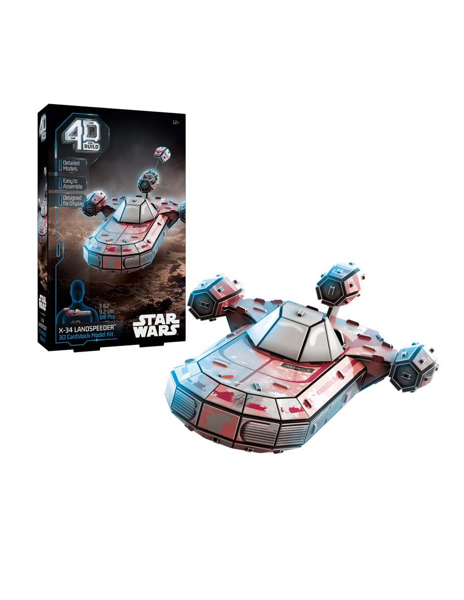 Rompecabezas 4D Luke's Landspeeder 88 piezas 2
