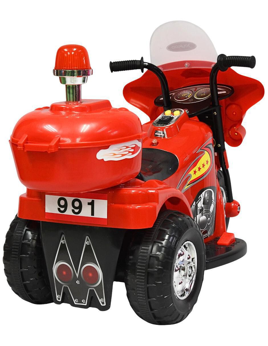 Moto "montable" joykoo sirena "de" recargable