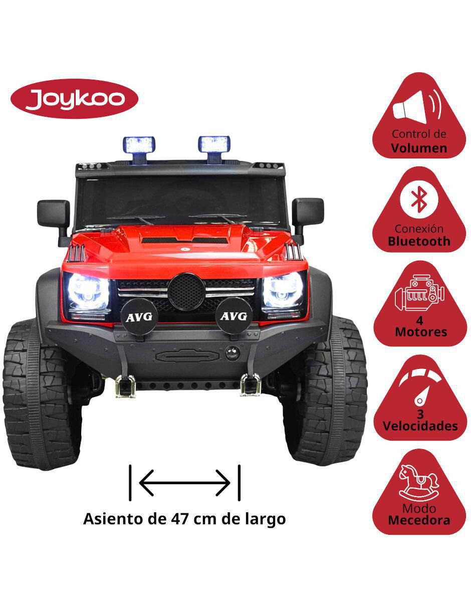 Automóvil "montable" joykoo camioneta 4x4 razer "de" recargable